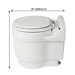 Laveo Dry Flush DC Powered Toilet - DF104DC