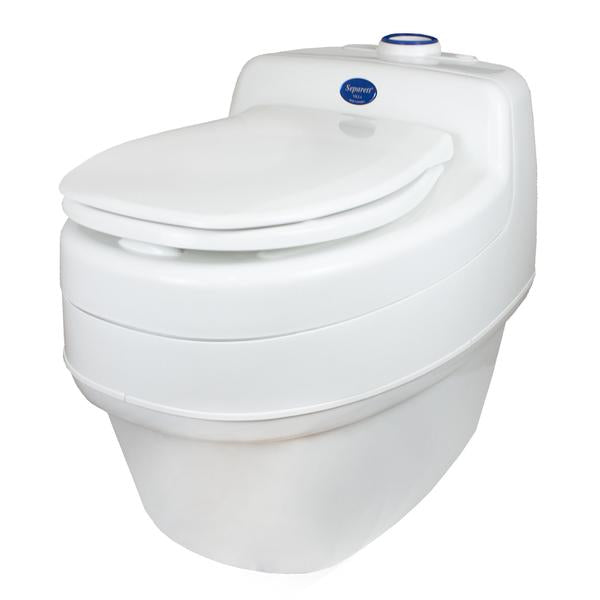 Separett Villa 9215 AC/DC Urine Diverting and Composting Toilet