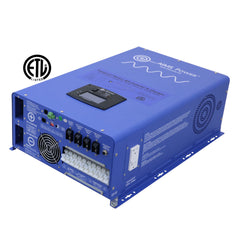 AIMS Power 12000 Watt Pure Sine Inverter Charger 48 Vdc / 240Vac Input & 120/240Vac Split Phase Output ETL Listed to UL 1741 / CSA - OUT OF STOCK TILL APRIL