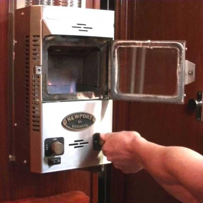 Dickinson Marine Newport P9000 Propane Fireplace