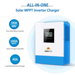 SunGoldPower SGR-5KE 5000W 48V Off-Grid Solar Kit