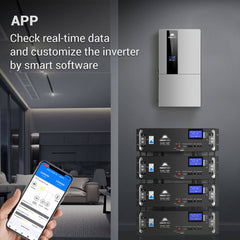 SunGoldPower 11.4KW 48V Split Phase Hybrid Inverter