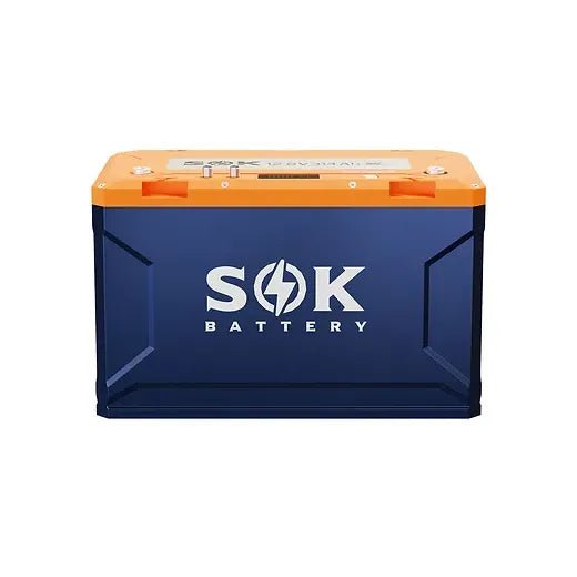 SOK Battery 12V 314Ah Lithium Iron Phosphate Battery With Built-in Heater & Bluetooth