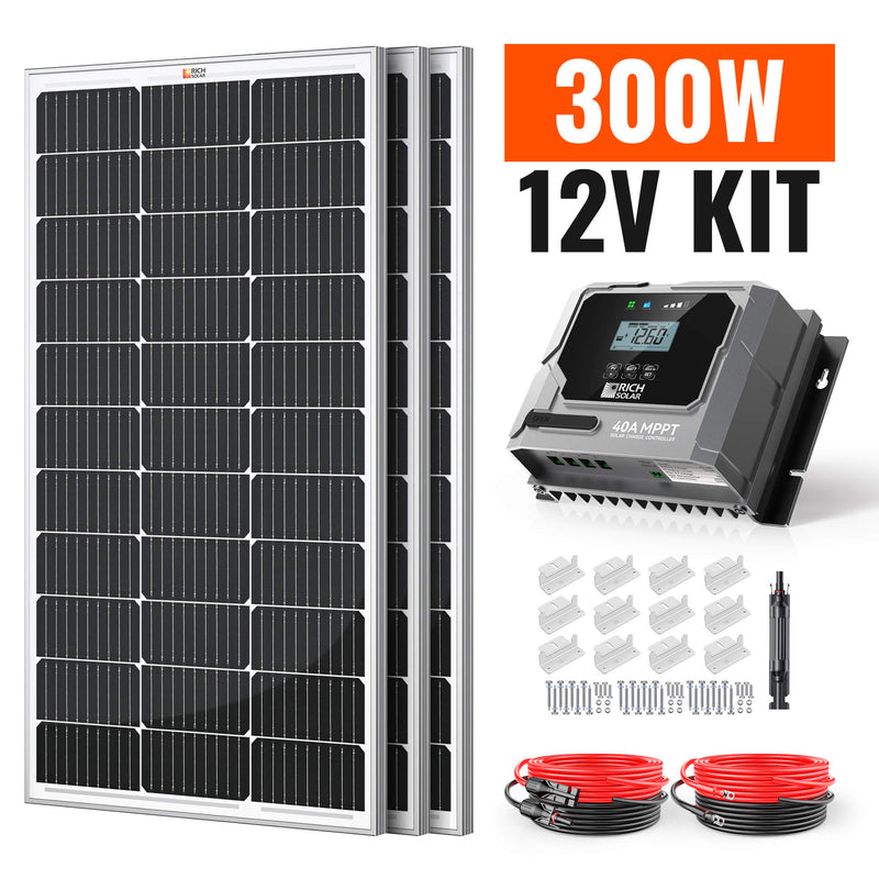 Rich Solar 300 Watt Solar Kit