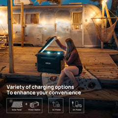 BougeRV ASPEN 40 12 Volt 43QT Dual Zone Fridge With 220Wh Battery