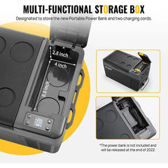 BougeRV CRPRO30 30 Quart Portable Fridge With 220Wh Portable Power Station