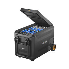 BougeRV ASPEN 30 PRO 12 Volt 34QT Dual-System IceDrive Fridge with Wheels