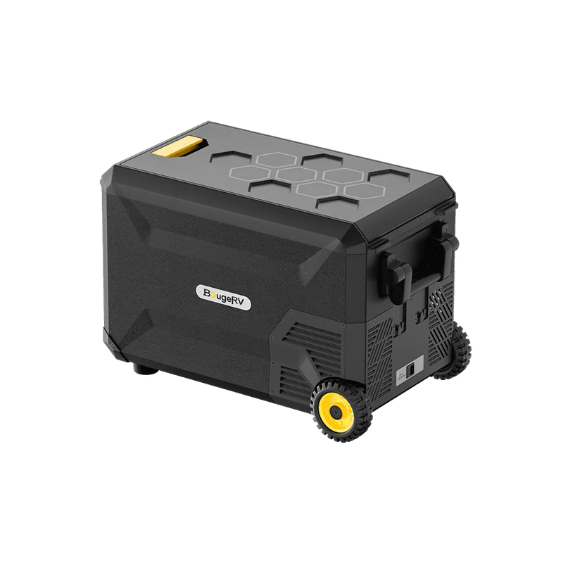 BougeRV ASPEN 30 PRO 12 Volt 34QT Dual-System IceDrive Fridge with Wheels