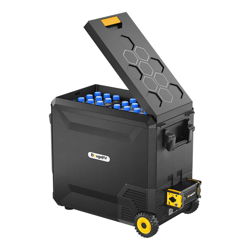 BougeRV ASPEN 50 PRO 12V IceDrive™ Portable Fridge With 220Wh Battery
