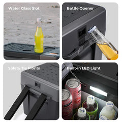 BougeRV CRPRO20 21 Quart 12V Portable Car Fridge Freezer