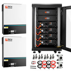 Rich Solar 13000W Complete Off-Grid Solar Kit