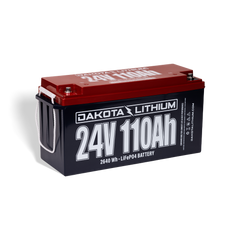 Dakota Lithium 24V 110Ah Deep Cycle LiFePO4 Battery
