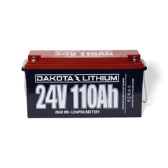 Dakota Lithium 24V 110Ah Deep Cycle LiFePO4 Battery