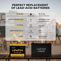BougeRV 12V 400 Watt CIGS Flexible Solar System Kit (Pre-Punched Holes Version)