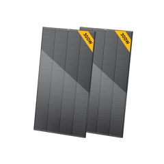 BougeRV 300 Watt Rigid Bifacial 12BB Mono Solar Panel