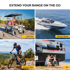 BougeRV 12V/24V/36V/48V 20A Buck-Boost MPPT Solar Charge Controller