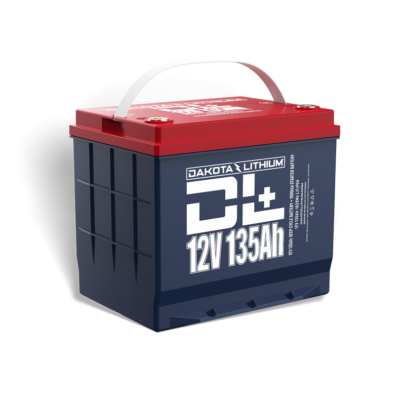 Dakota Lithium DL+ 12V 135Ah Dual Purpose 1000CCA LiFePO4 Battery