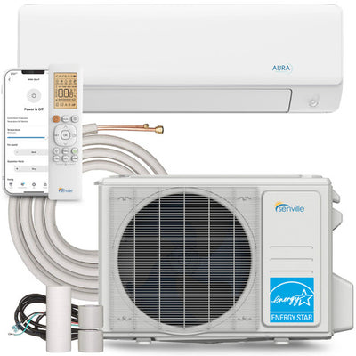 Senville AURA 33000 BTU Mini Split Air Conditioner and Heat Pump - SENA/33HF