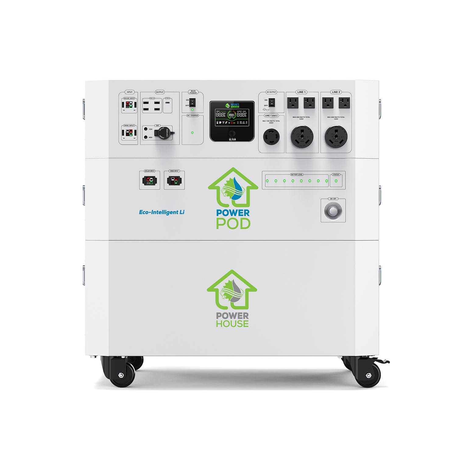 Nature's Generator Powerhouse Hybrid Platinum Plus PE System