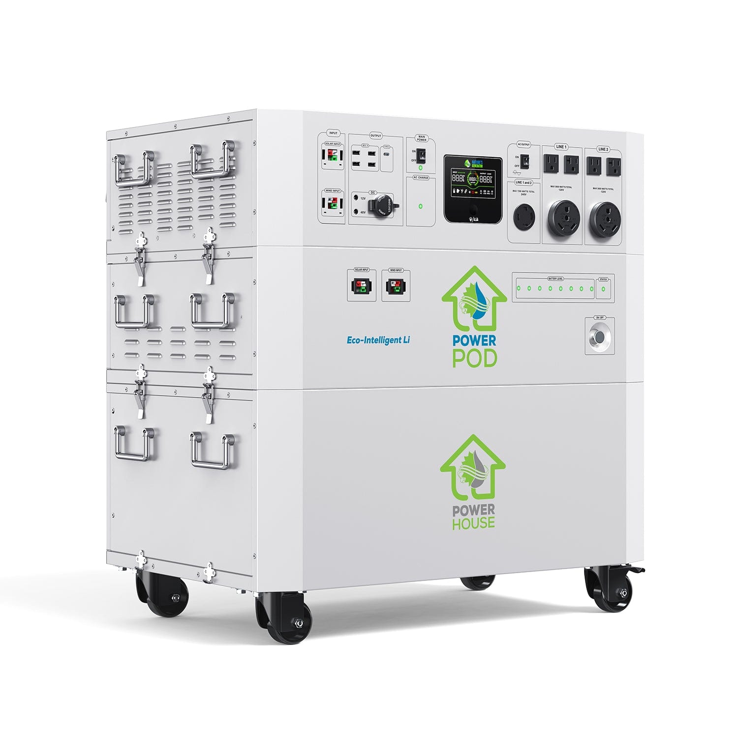 Nature's Generator Powerhouse Hybrid Platinum Plus PE System