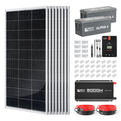 Rich Solar 1600 Watt 24V Complete Solar Kit