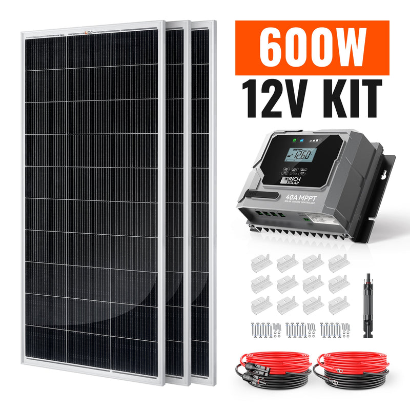 Rich Solar 600 Watt Solar Kit