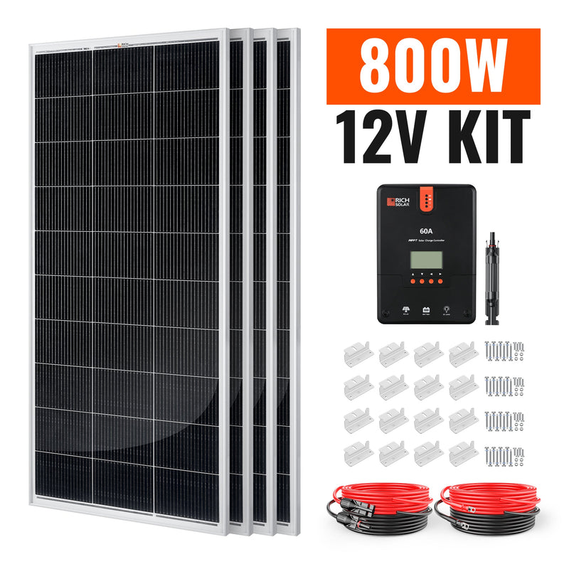 Rich Solar 800 Watt Solar Kit