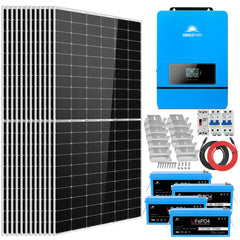 SunGoldPower 8000W 48V Complete off Grid Solar Kit