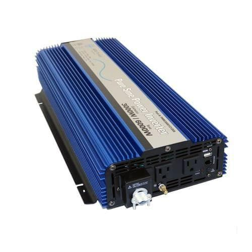 AIMS Power 3000 Watt Pure Sine Inverter ETL Listed conforms to UL 458 / CSA 22.2 - OUT OF STOCK TILL MID OCTOBER