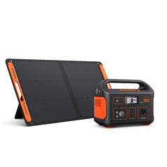 Jackery 500 Portable Solar Generator with SolarSaga 100W