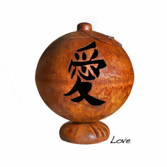 Ohio Flame Fire Globe "Live, Laugh, Love"