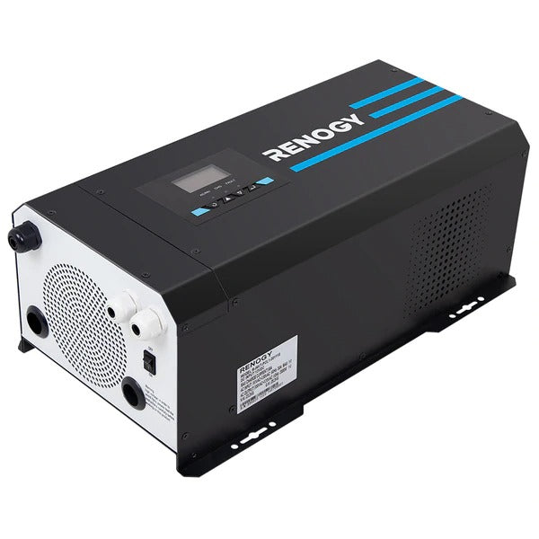 Renogy 2000W 12V Pure Sine Wave Inverter Charger w/LCD Display