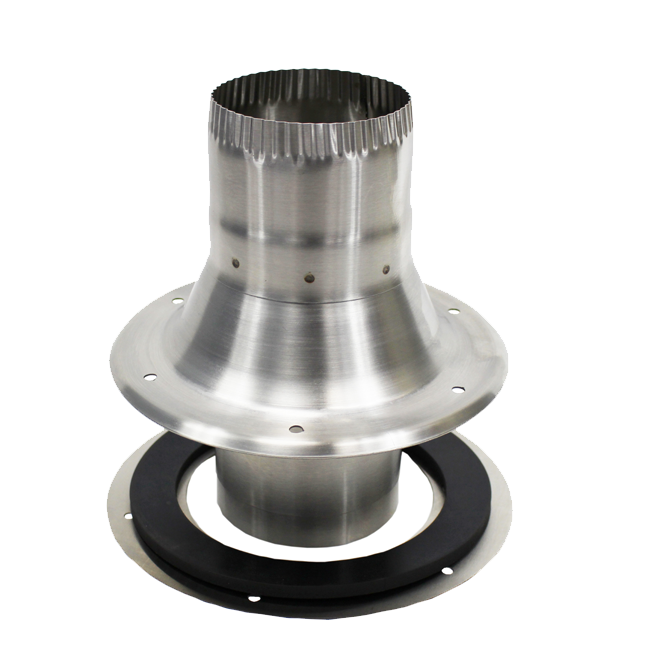 Dickinson Marine Deck Fitting, Gasket & Dress Ring- Stainless Steel