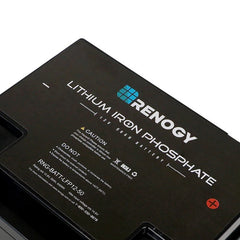 Renogy Lithium Iron Phosphate Battery 12V 50Ah