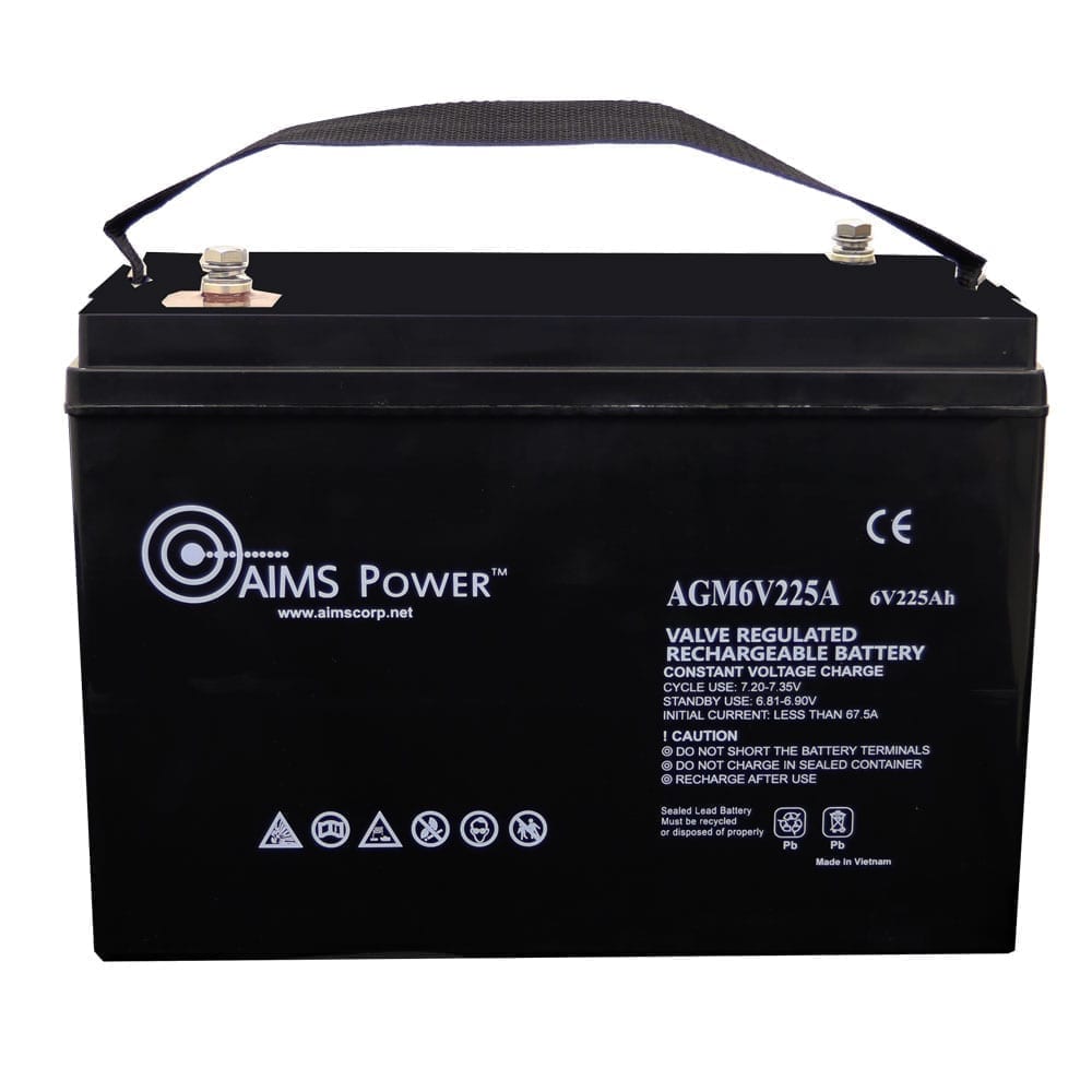 AIMS Power 380 Watt Off-Grid Solar Kit with 1500 Watt Pure Sine Inverter 12V