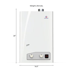 Eccotemp FVI12 Forced Vent Indoor 4.0 GPM Liquid Propane Tankless Water Heater