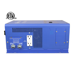 AIMS Power 3000 Watt Pure Sine Inverter Charger - ETL Listed Conforms to UL458 / CSA 22.2 Standards