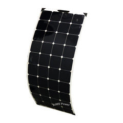 AIMS Power 130 Watt Flexible Bendable Slim Solar Panel