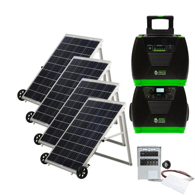 Nature's Generator Elite Platinum - PE System Solar Kit