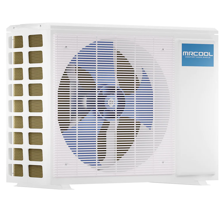 MRCOOL DIY Mini Split - 18,000 BTU Single Zone Ceiling Cassette Ductless Air Conditioner and Heat Pump with 25 ft. Install Kit