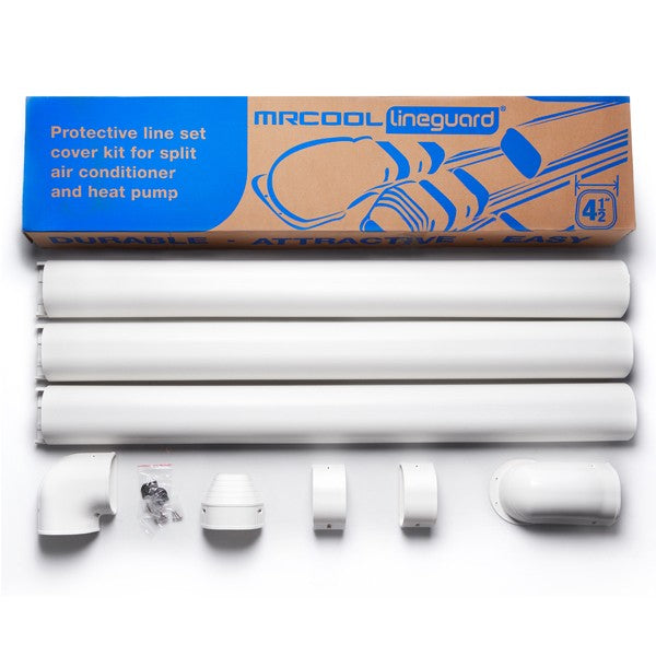 MRCOOL LineGuard 4.5" 16-Piece Line Set Cover for Ductless Mini-Split System
