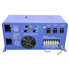 AIMS Power 6000 Watt Pure Sine Inverter Charger 24Vdc To 120/240Vac Output Listed To UL & CSA