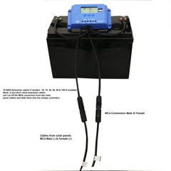 AIMS Power 120 Watt Solar Kit with 1250 Watt Inverter