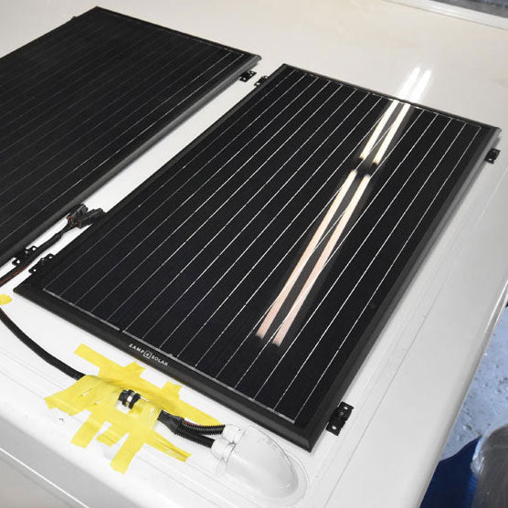 Zamp Solar Obsidian 200 Watt 9.8 Amp Solar Panel Kit