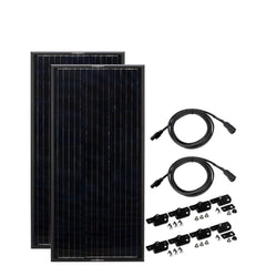 Zamp Solar Obsidian 90 Watt 4.7 Amp Solar Panel Kit