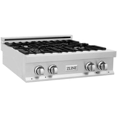 ZLINE 30" Porcelain Gas Stovetop with 4 Gas Burners RT30