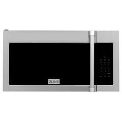 ZLINE Over the Range Convection Microwave Oven in Stainless Steel with Traditional Handle and Sensor Cooking MWO-OTR-H